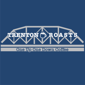 Trenton Roasts t-shirt in blue