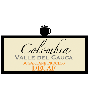 Decaf Colombia sugarcane process